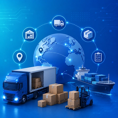 اللوجستيات والشحن والتوزيع